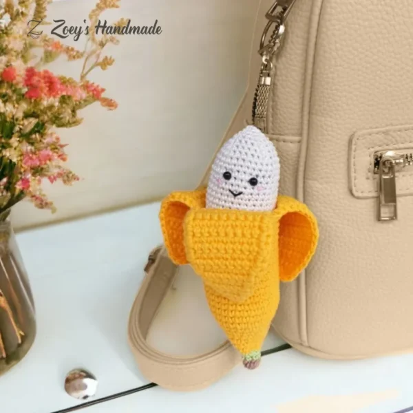 Cute Banana Keychain: Go Bananas For Cuteness!