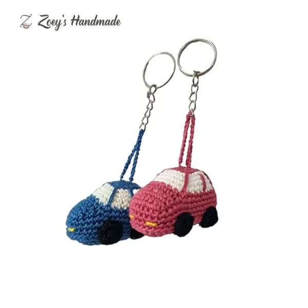 Cute Car Keychain: Durable And Long-Lasting Construction