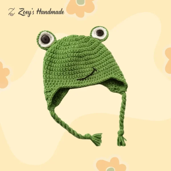 Cute Frog Hat For Little Ones: Ribbiting Adorable