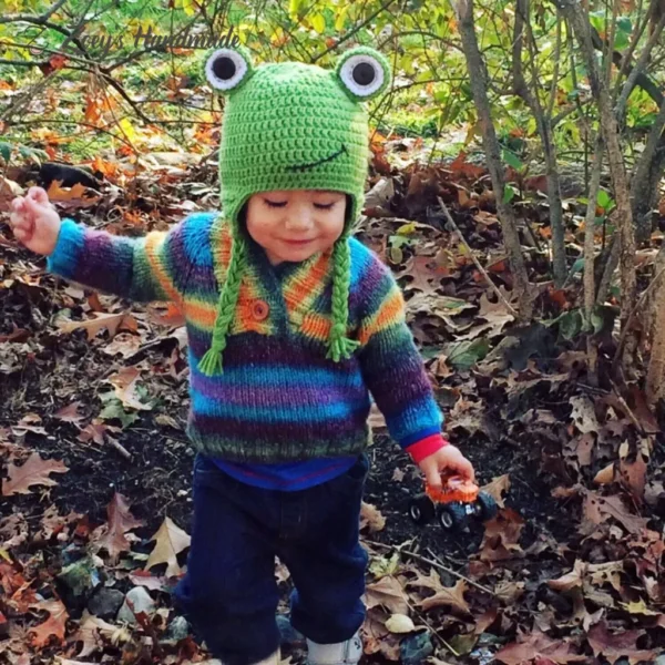 Cute Frog Hat For Little Ones: Ribbiting Adorable